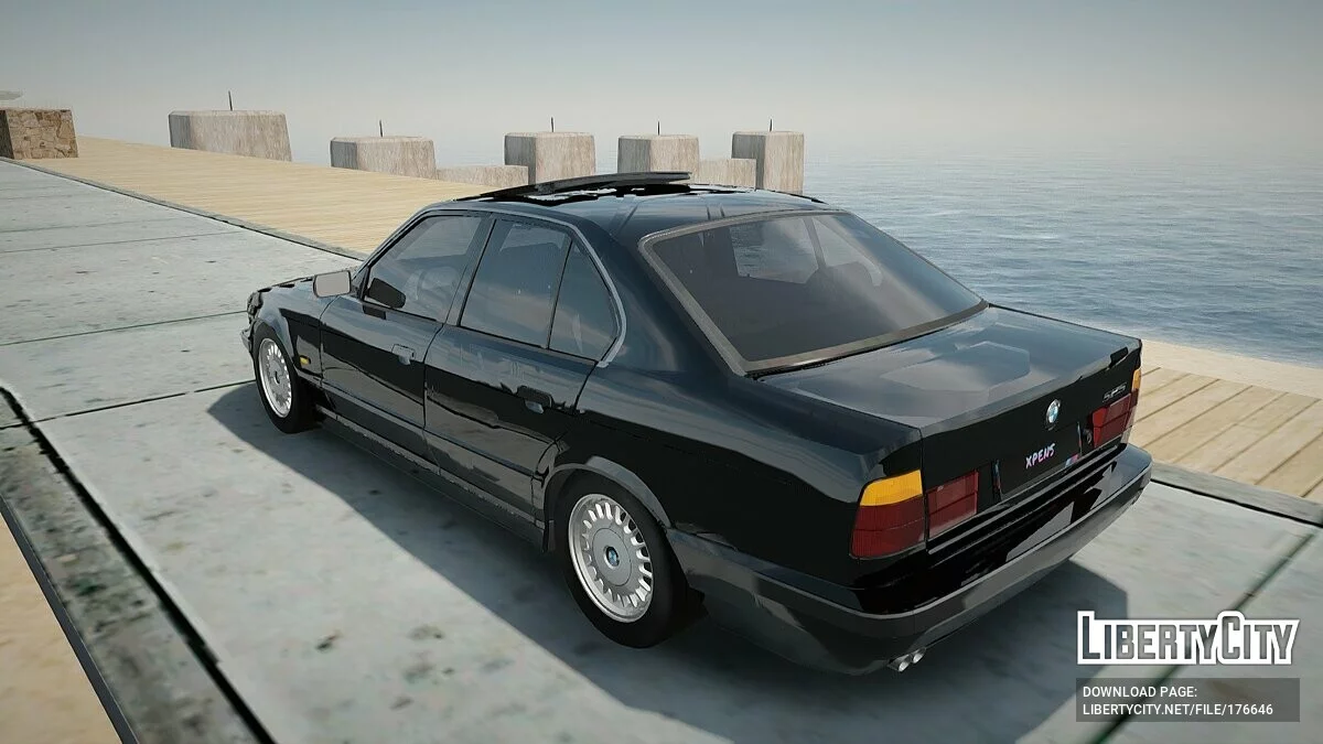 BMW E34 525i / جي تي إيه سان أندرياس