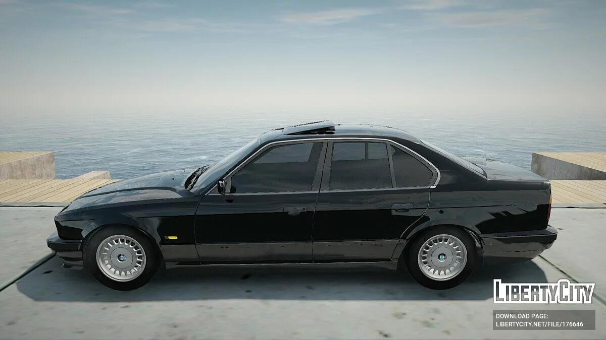 BMW E34 525i / جي تي إيه سان أندرياس