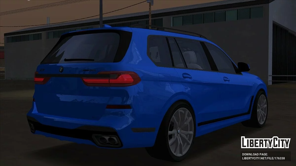 BMW X7 M60i 2023 / GTA San Andreas
