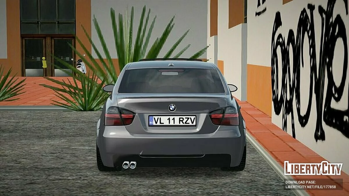 2006 BMW E90 320d M Sport / GTA San Andreas