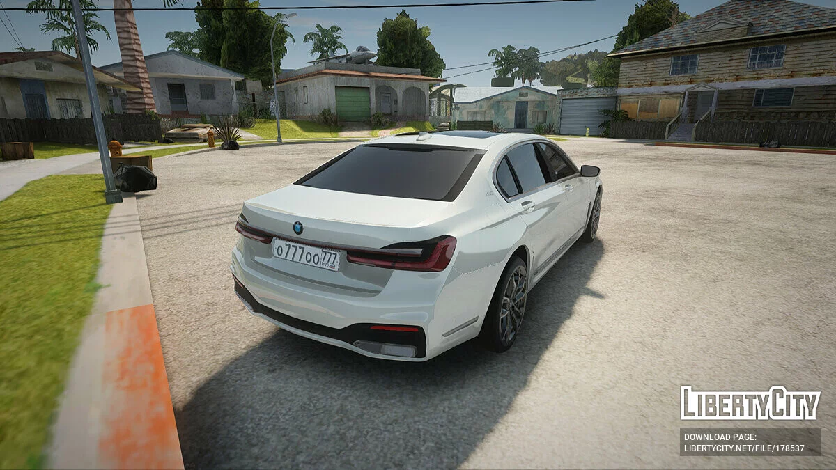 2020 BMW Série 7 M760Li XDrive Long / GTA San Andreas