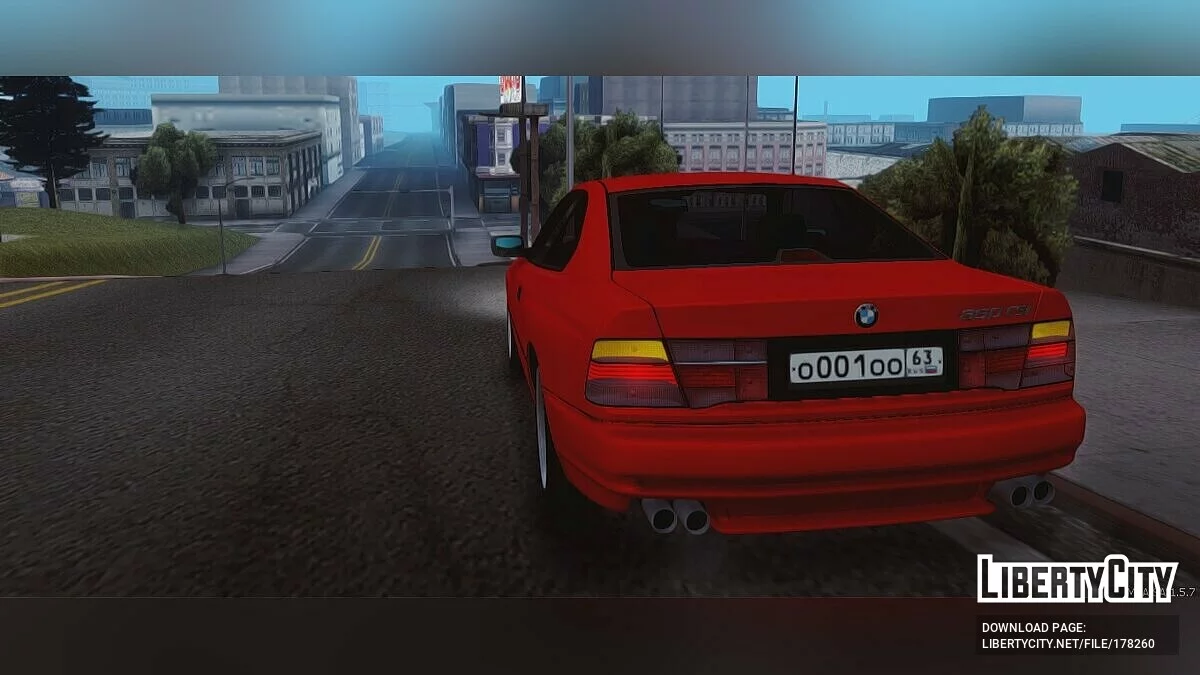 BMW E31 850CSi / جي تي إيه سان أندرياس