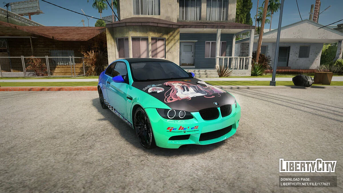 BMW M3 E92 2008 / GTA San Andreas