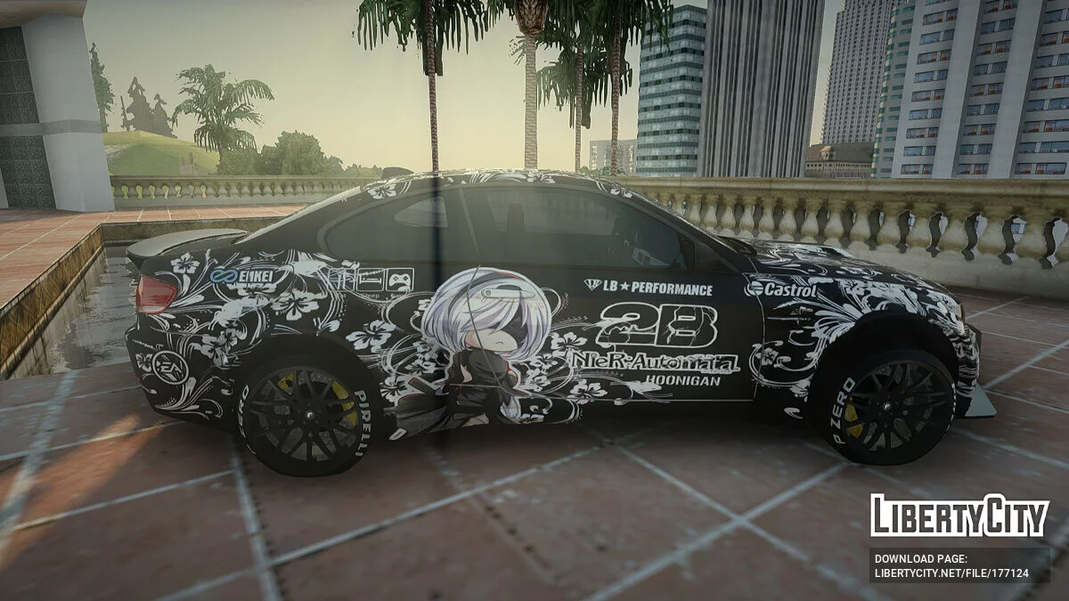 BMW M3 E92 2B من NieR: LB Performance / جي تي إيه سان أندرياس