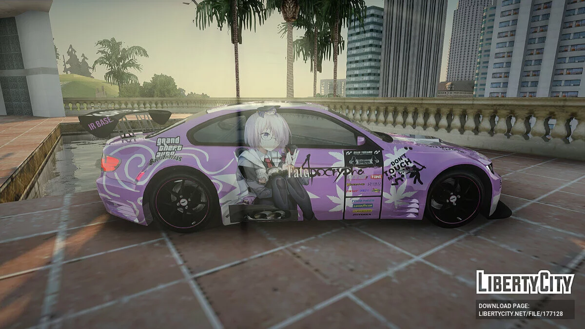 BMW M3 GT2 Itasha Mash Kyerlight Fate Apocrypha / GTA San Andreas