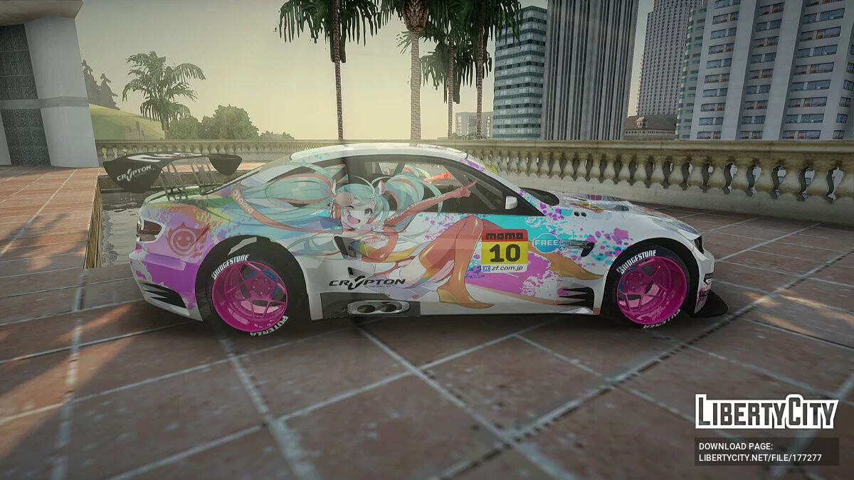 BMW M3 GT2 Miku GSR / GTA San Andreas