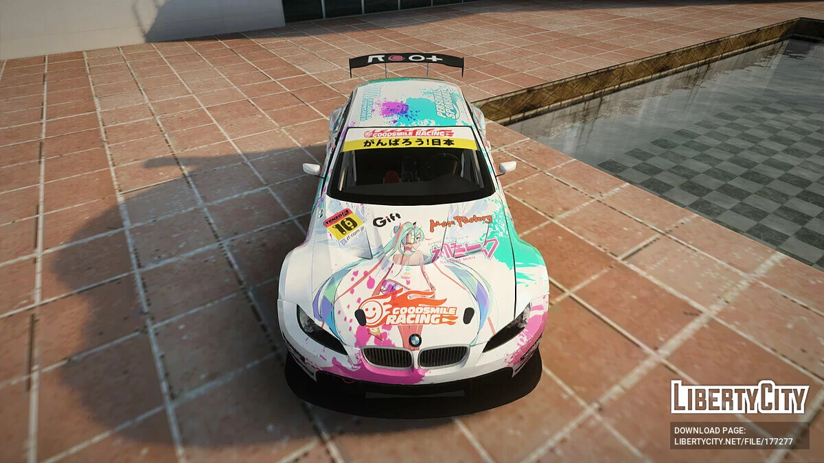 BMW M3 GT2 Miku GSR / GTA San Andreas