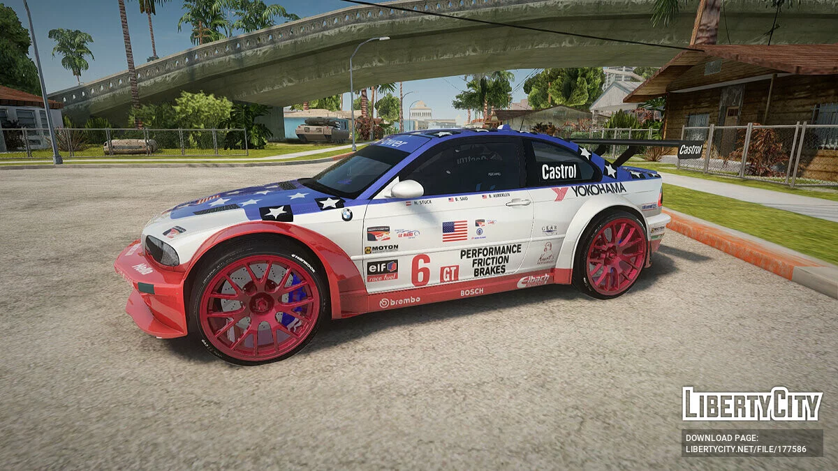 BMW M3 GTR 2001 Prototype Technology Group / GTA San Andreas