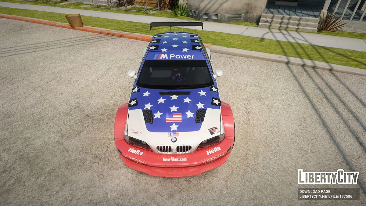 BMW M3 GTR 2001 Prototype Technology Group / GTA San Andreas