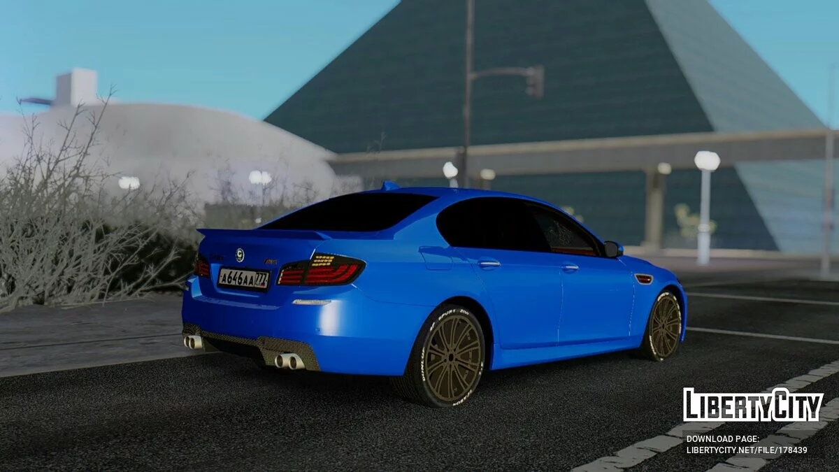 BMW M5 F10 G-Power / GTA San Andreas