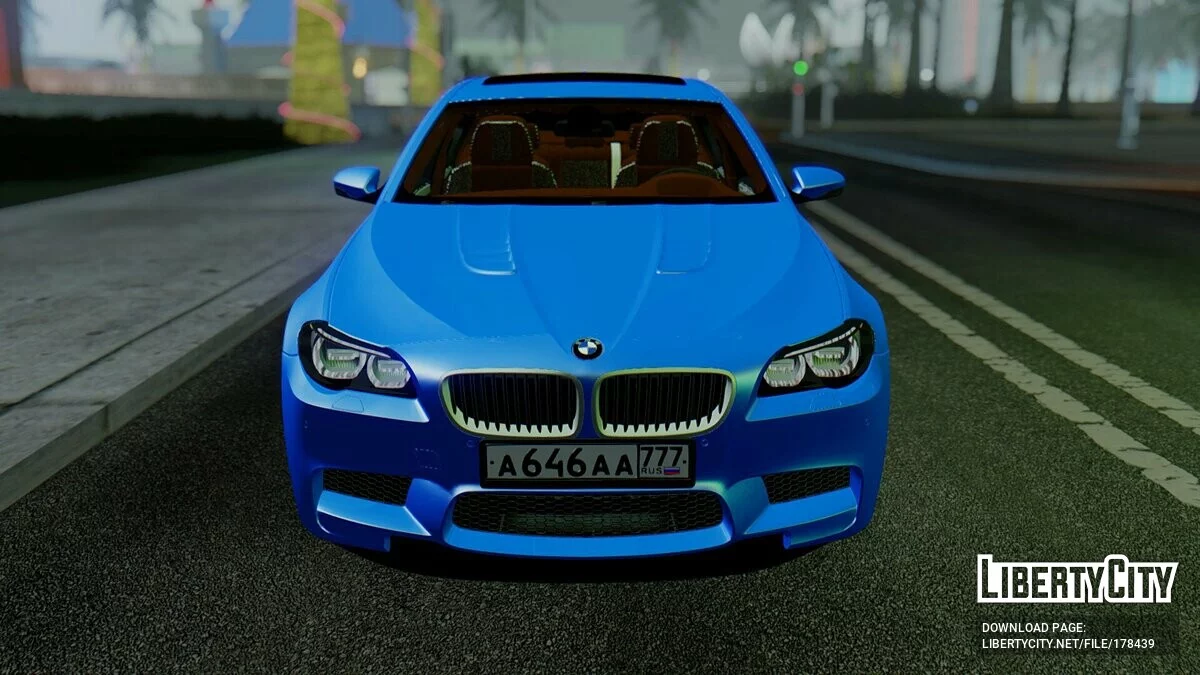 BMW M5 F10 G-Power / GTA San Andreas