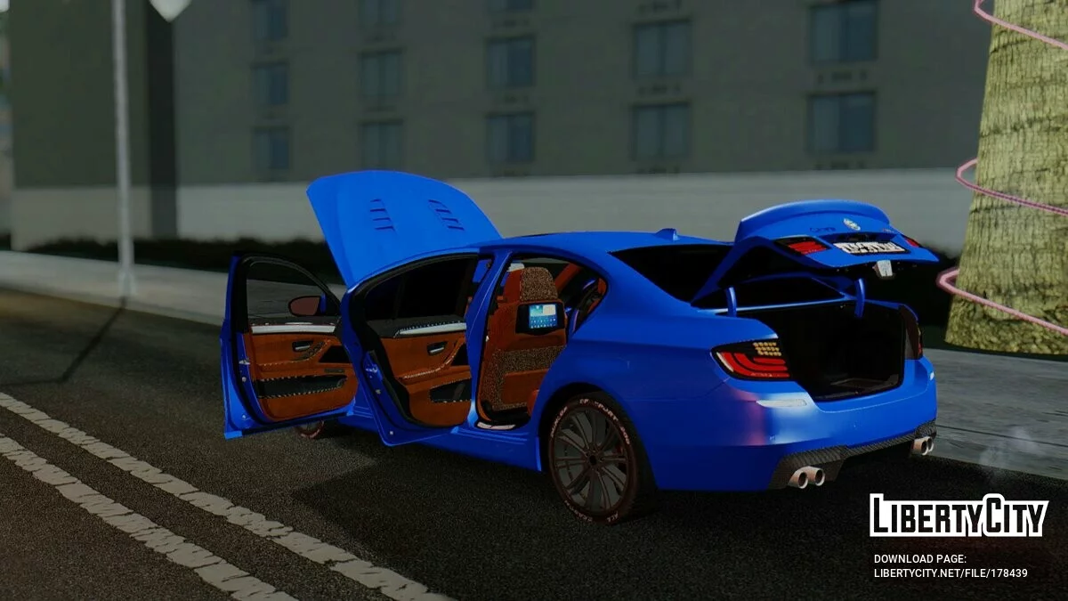 BMW M5 F10 G-Power / GTA San Andreas
