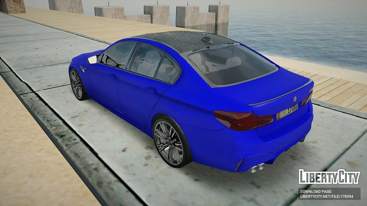 BMW M5 F90 2018 / GTA San Andreas