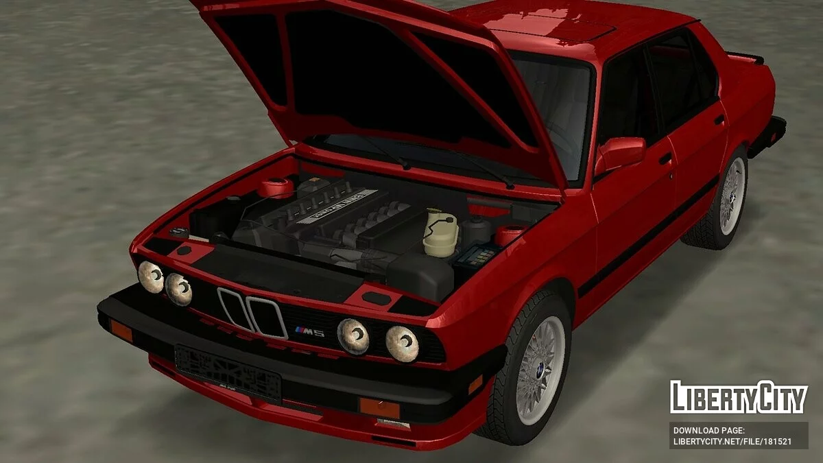 BMW M5 E28 / GTA San Andreas