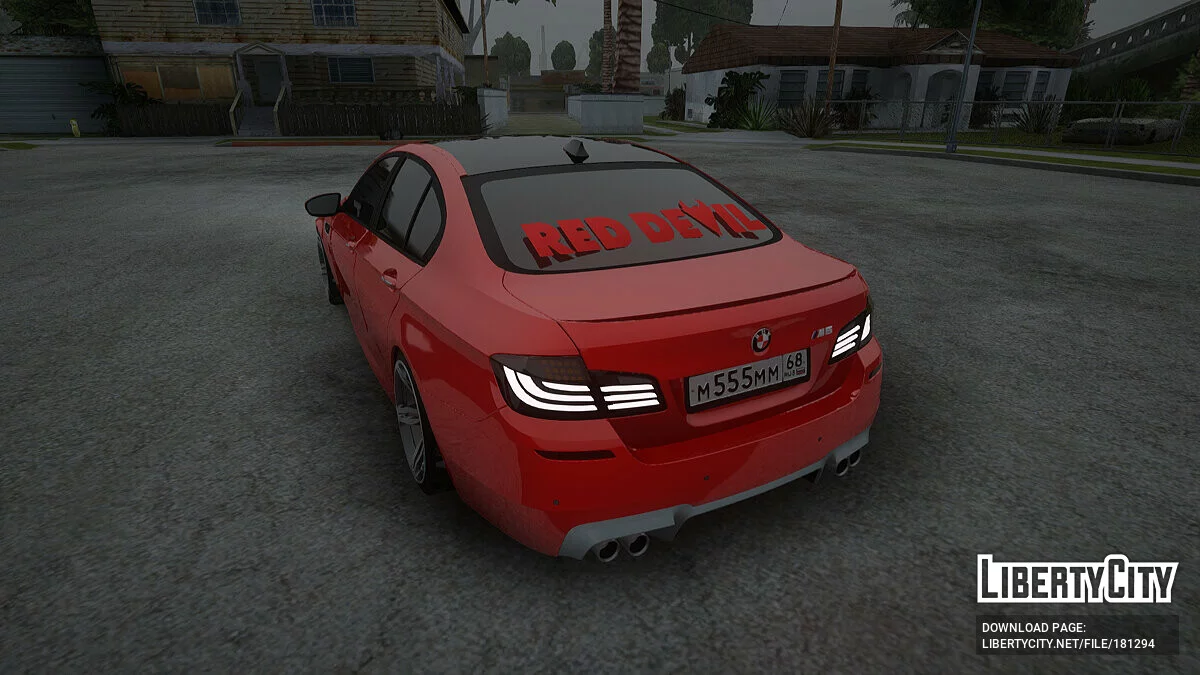 BMW M5 F10 / GTA San Andreas