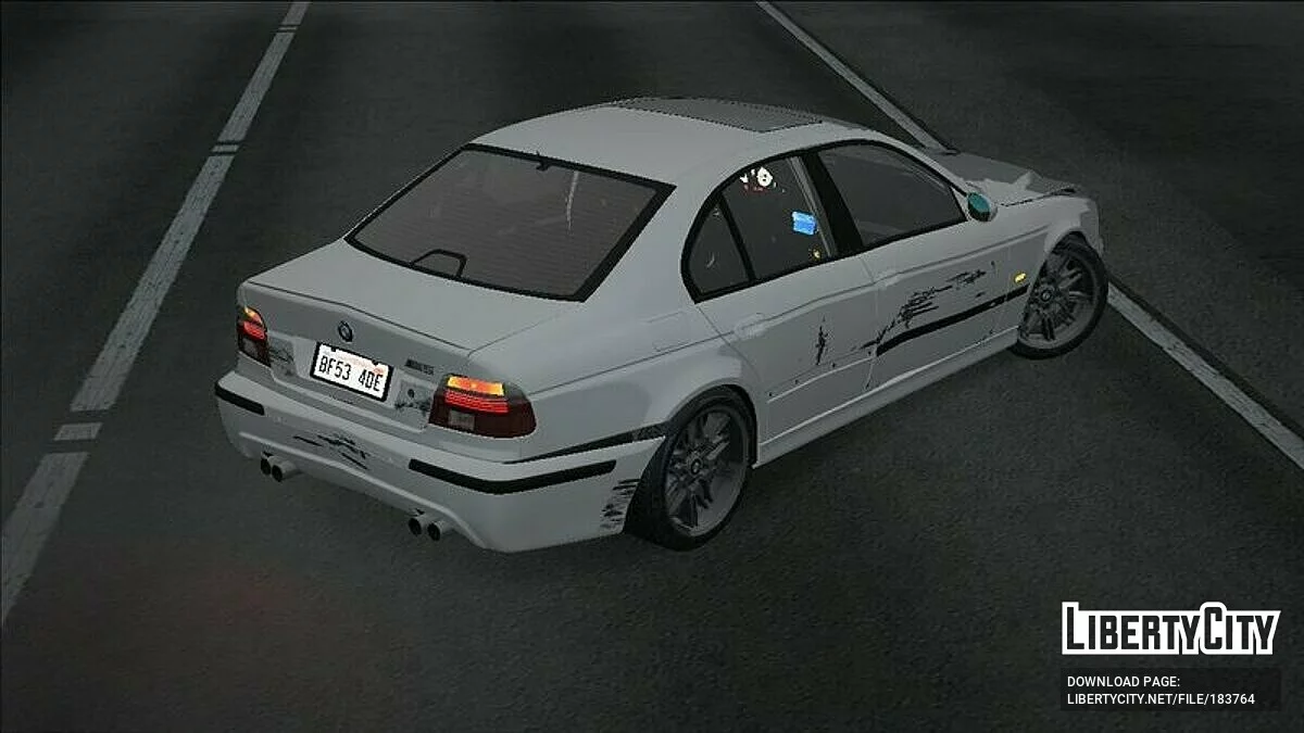 2001 BMW M5 E39 US und EU-Spezifikation / GTA San Andreas