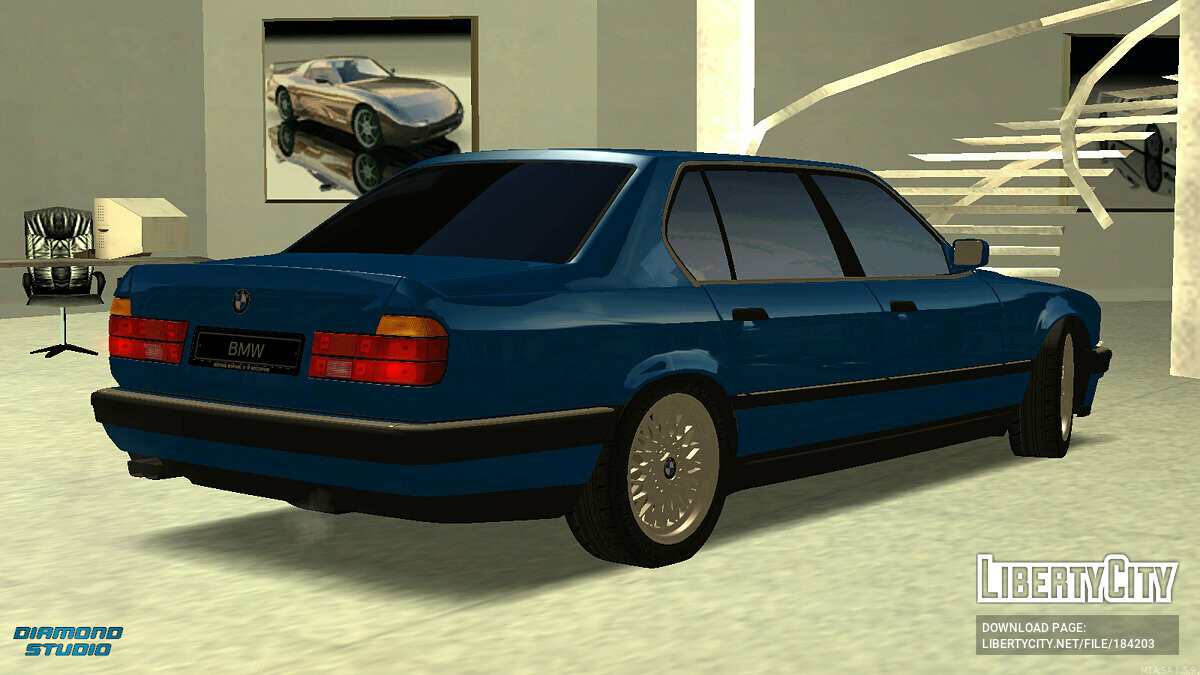 Download Bmw E32ccd For Gta San Andreas 