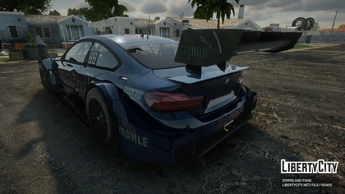 BMW M4 DTM Red Bull / GTA San Andreas