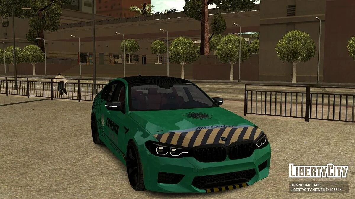 BMW M5 F90 ANTICORONAVIRUS / GTA San Andreas