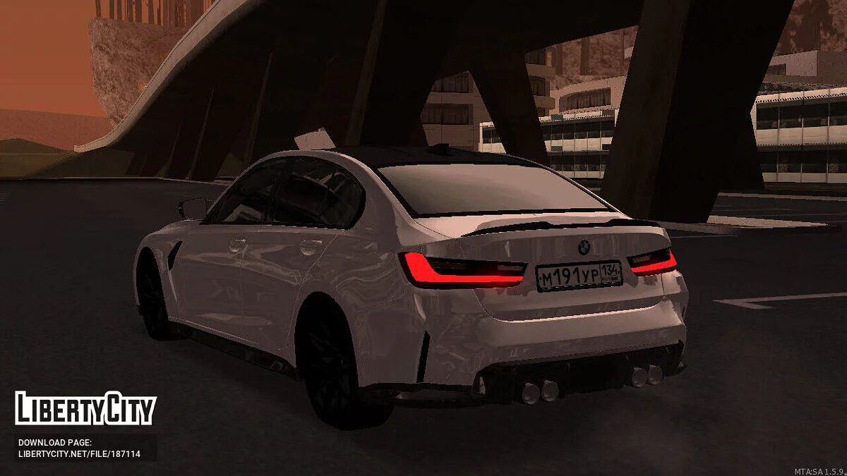 BMW M3 G80 / GTA San Andreas
