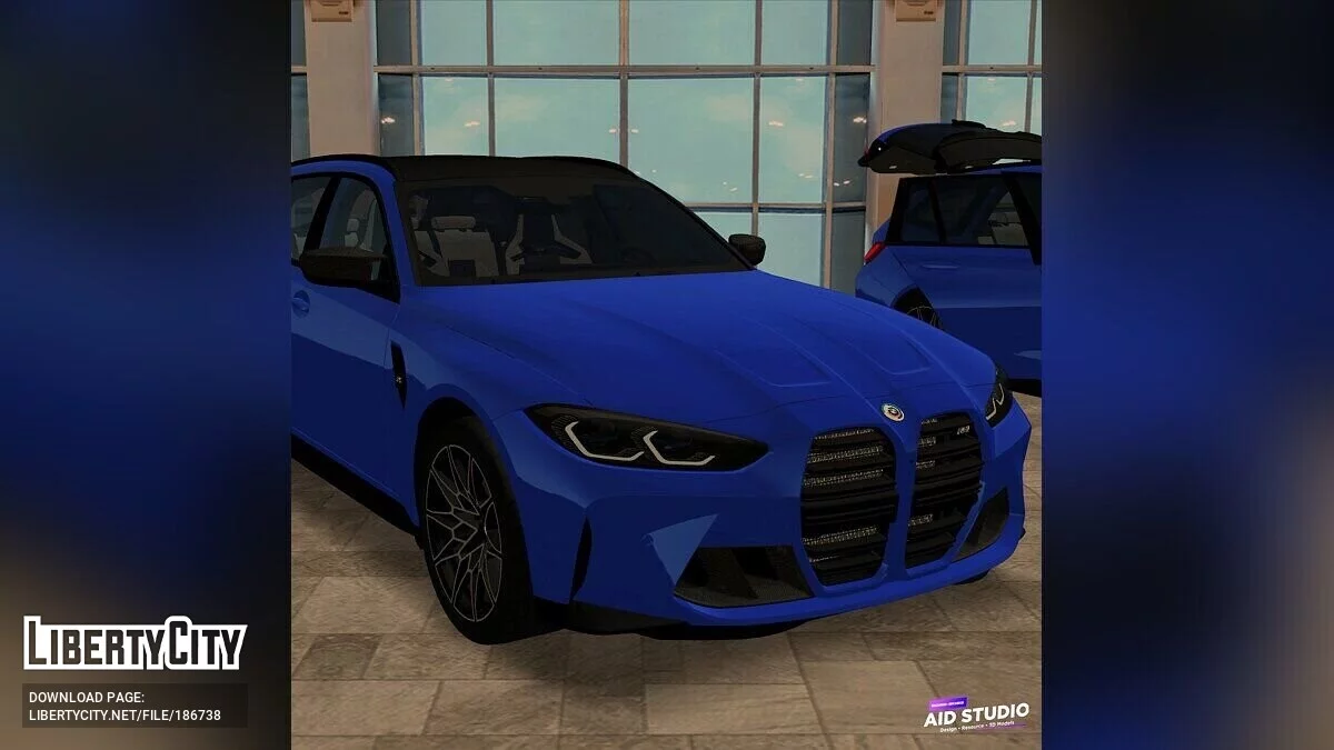 BMW M3 Touring Competition 2022 / GTA San Andreas