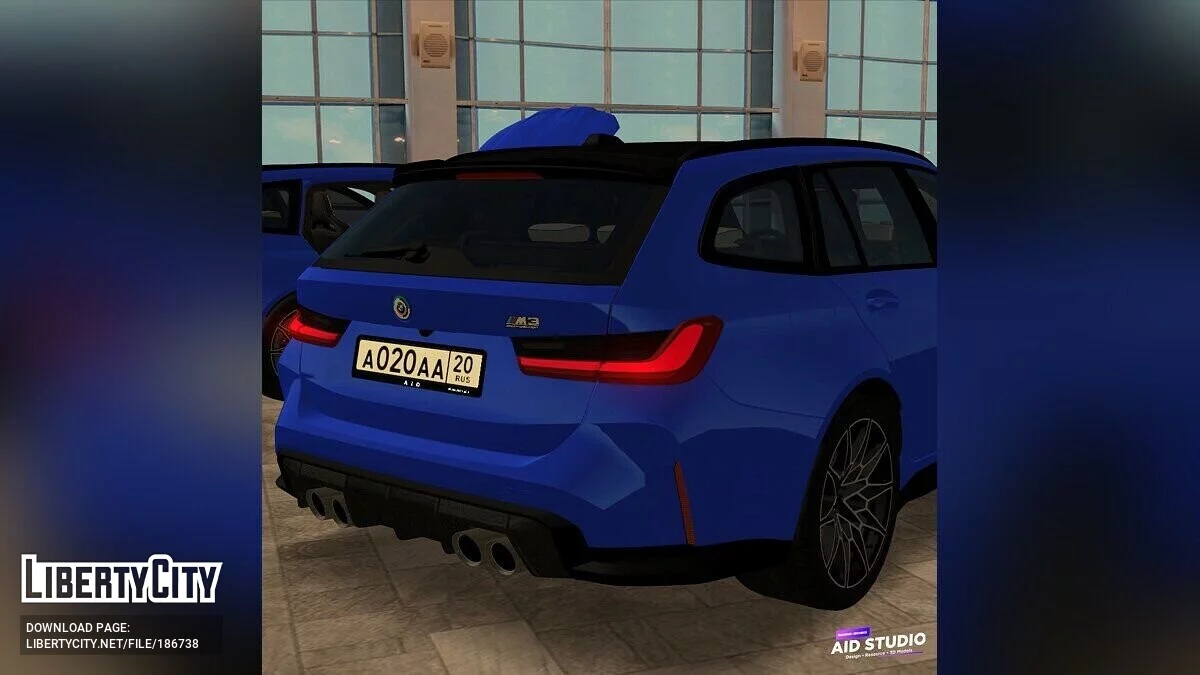 BMW M3 Touring Competition 2022 / GTA San Andreas