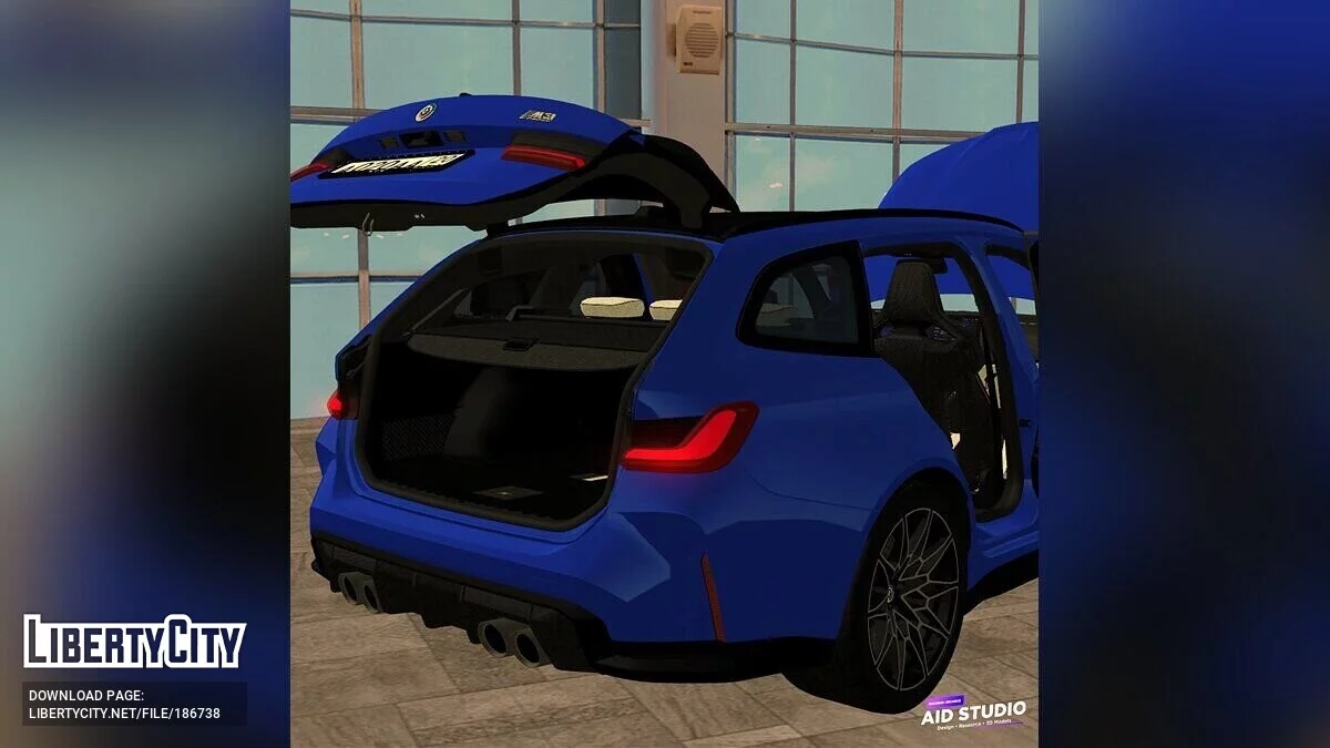 BMW M3 Touring Competition 2022 / GTA San Andreas