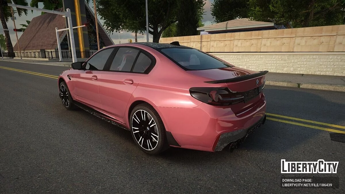 BMW M5 F90 por Evil Works / GTA San Andreas