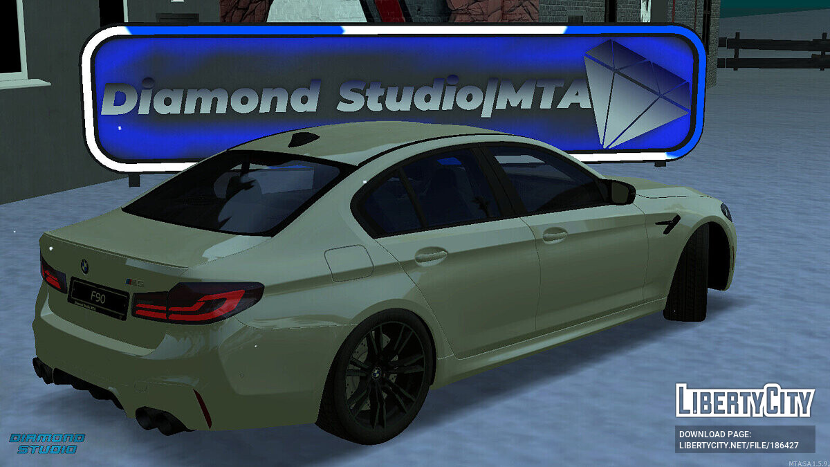 Download BMW M5 F90 (Tuning) + CCD For GTA San Andreas