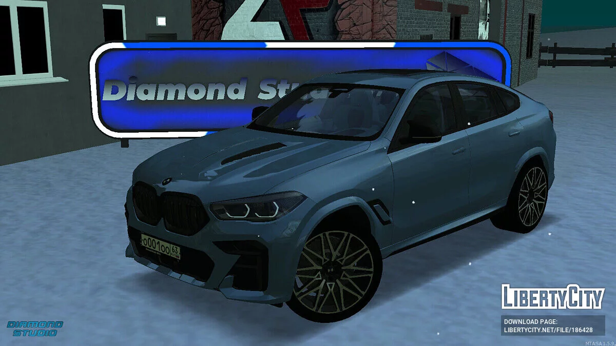 BMW X6M 2022 + CCD / GTA San Andreas