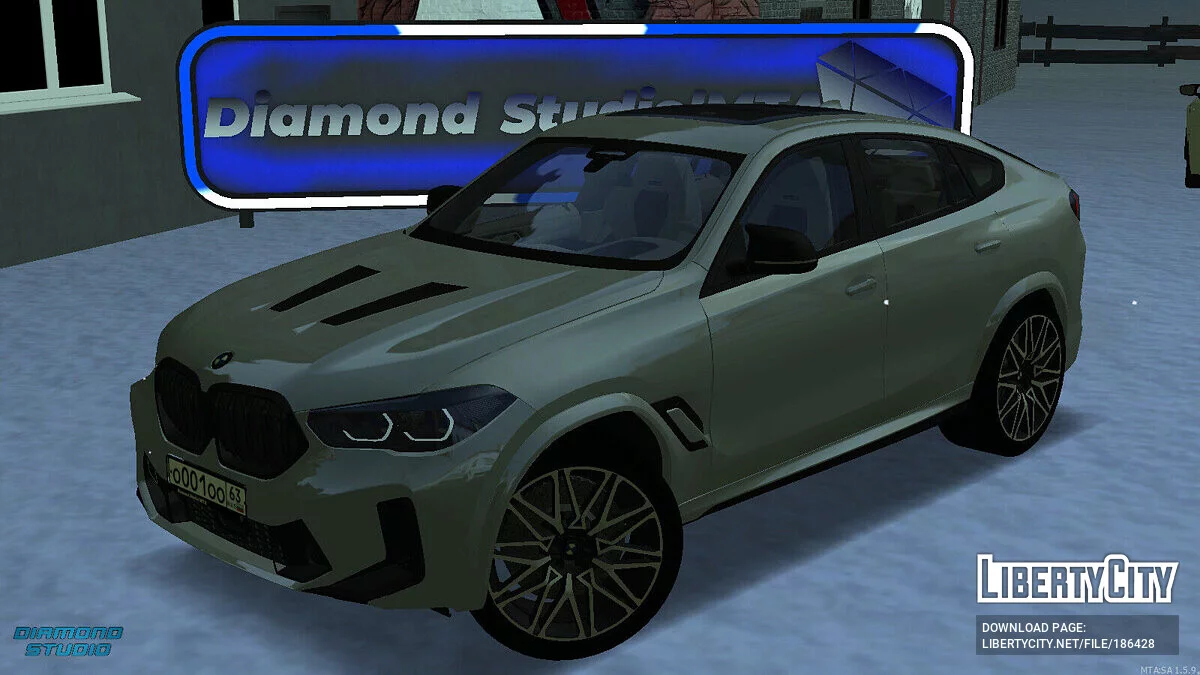 BMW X6M 2022 + CCD / GTA San Andreas