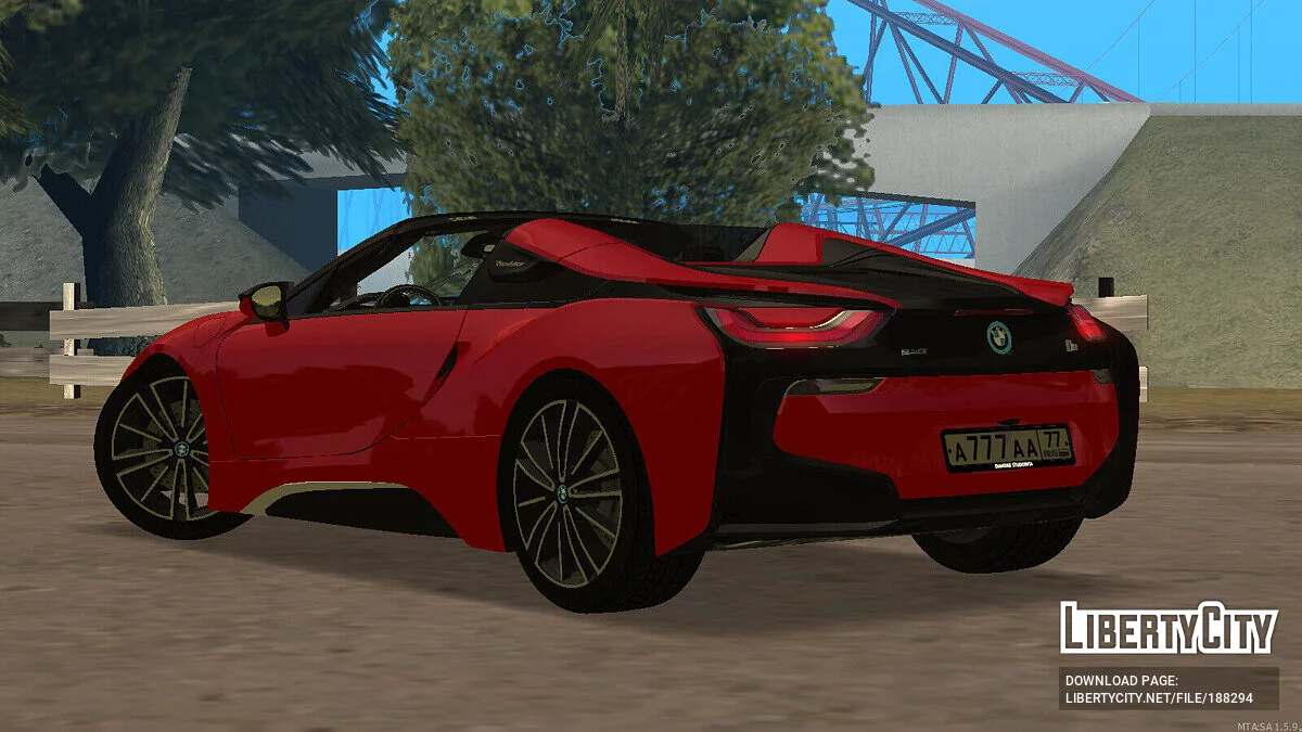 BMW i8 Roadster + Tuning + CCD / GTA San Andreas