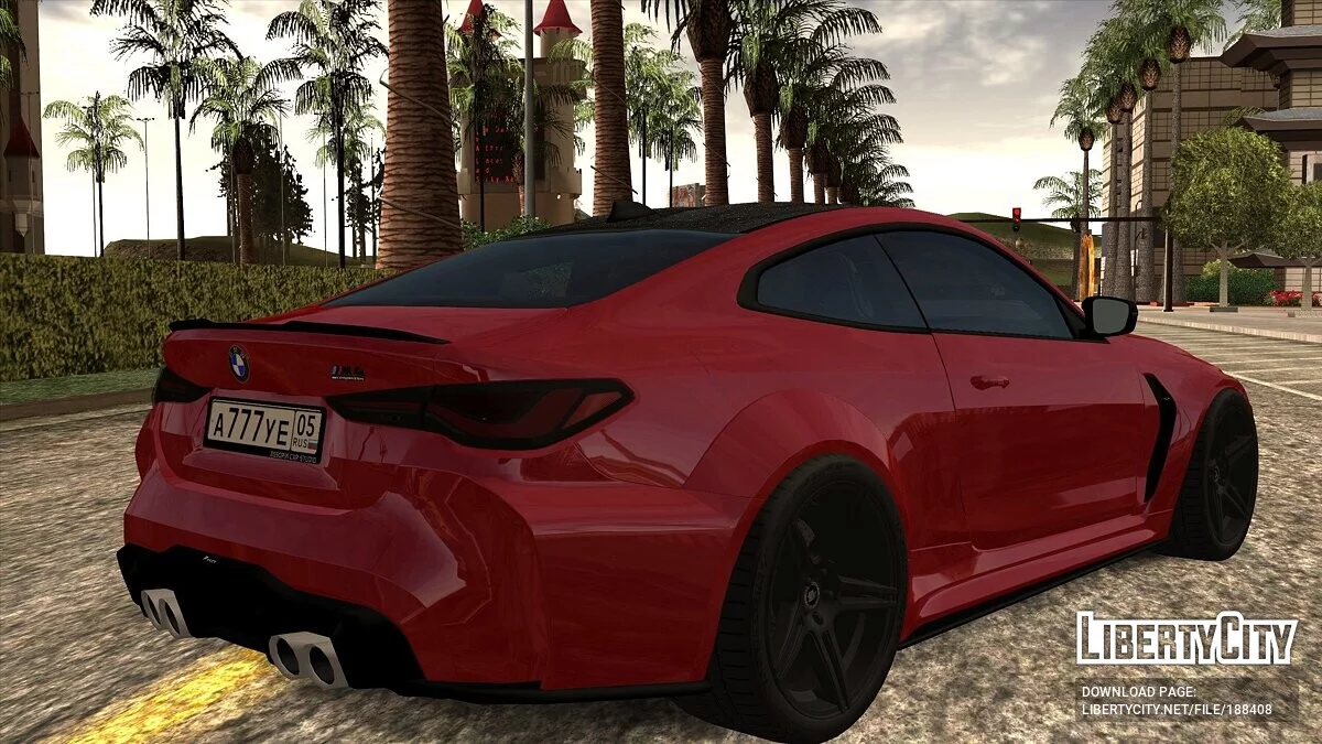 Desain Prior BMW M4 G82 / GTA San Andreas