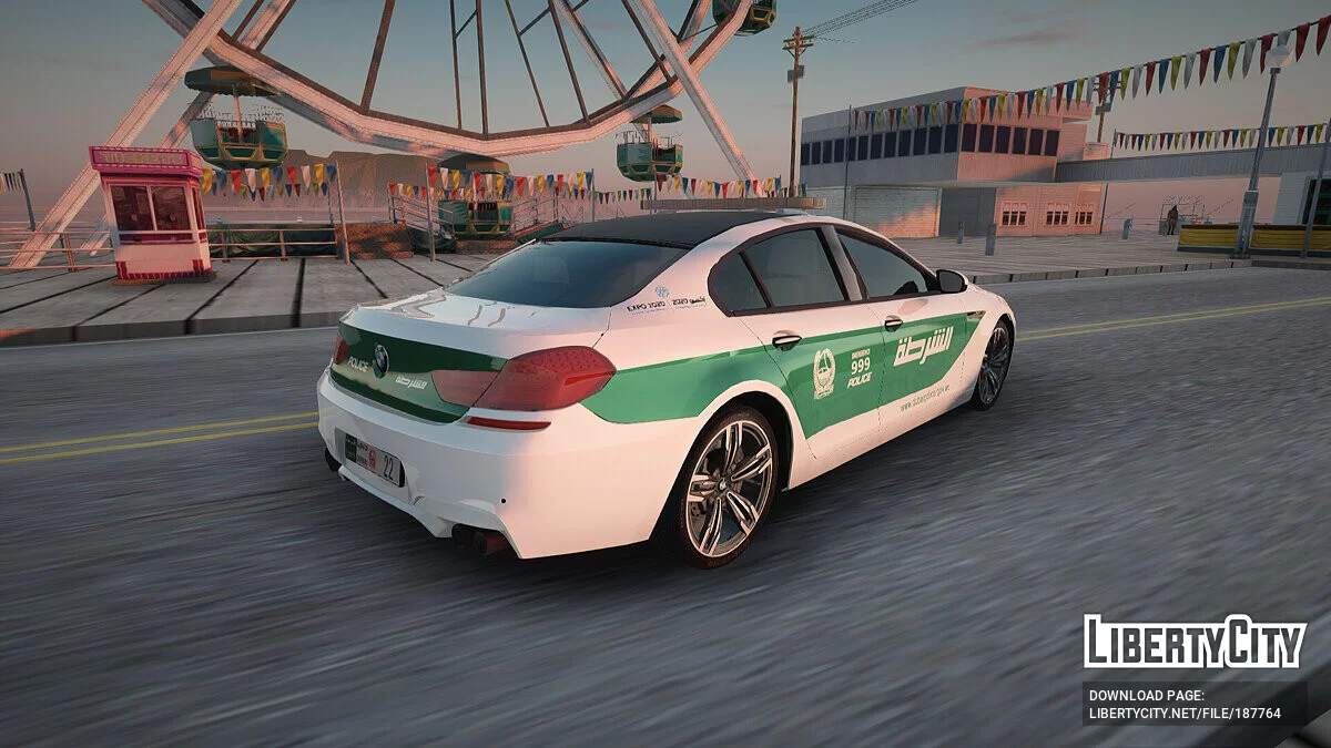 BMW M6 F13 شرطة دبي / جي تي إيه سان أندرياس