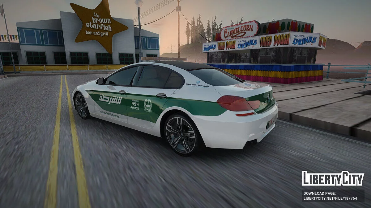 BMW M6 F13 شرطة دبي / جي تي إيه سان أندرياس