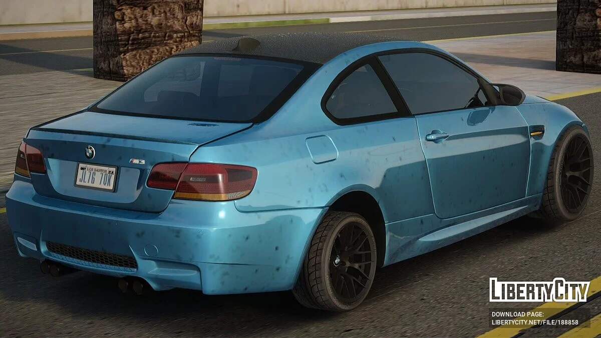 2008 BMW M3 E92 / GTA San Andreas