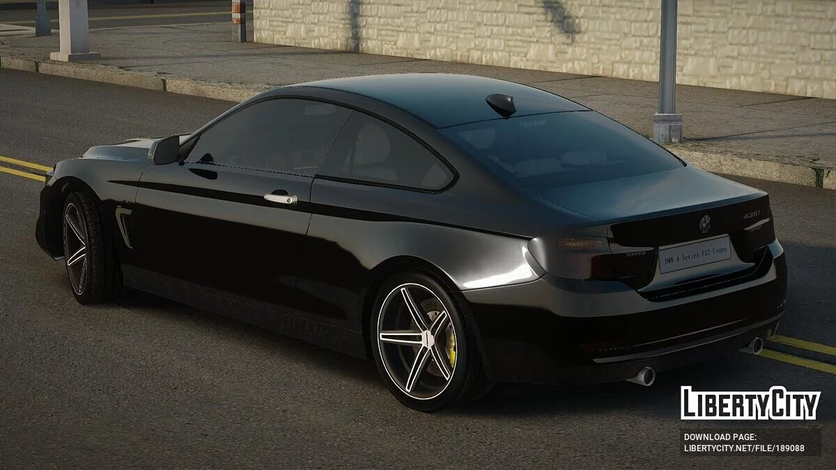2014 بي إم دبليو 4 سيريز F32 كوبيه فوسن cv5 V1.0 / جي تي إيه سان أندرياس