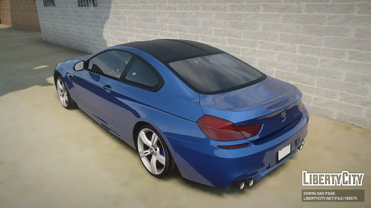 BMW M6 F12 / GTA San Andreas