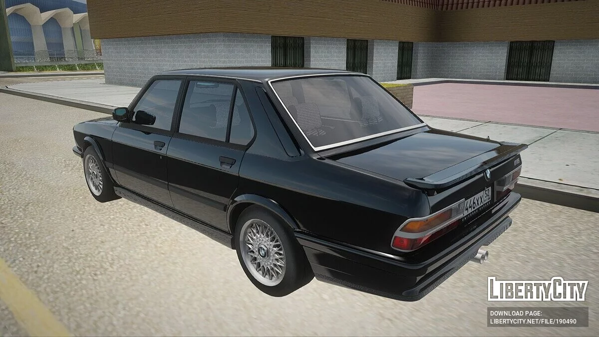 1988 BMW M5 E28 / GTA San Andreas