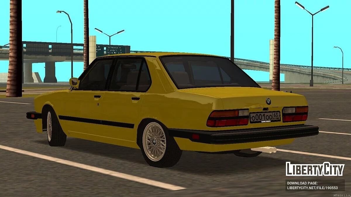 BMW 5-Series E28 + CCD / جي تي إيه سان أندرياس