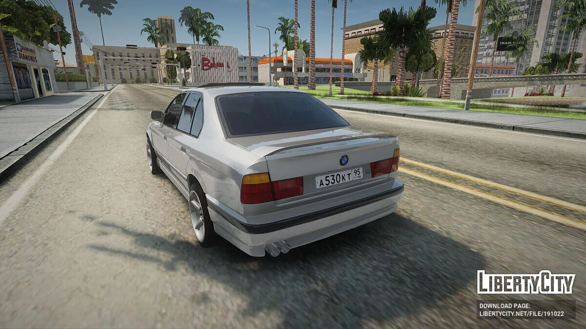 BMW 525 E34 AC Schnitzer / جي تي إيه سان أندرياس