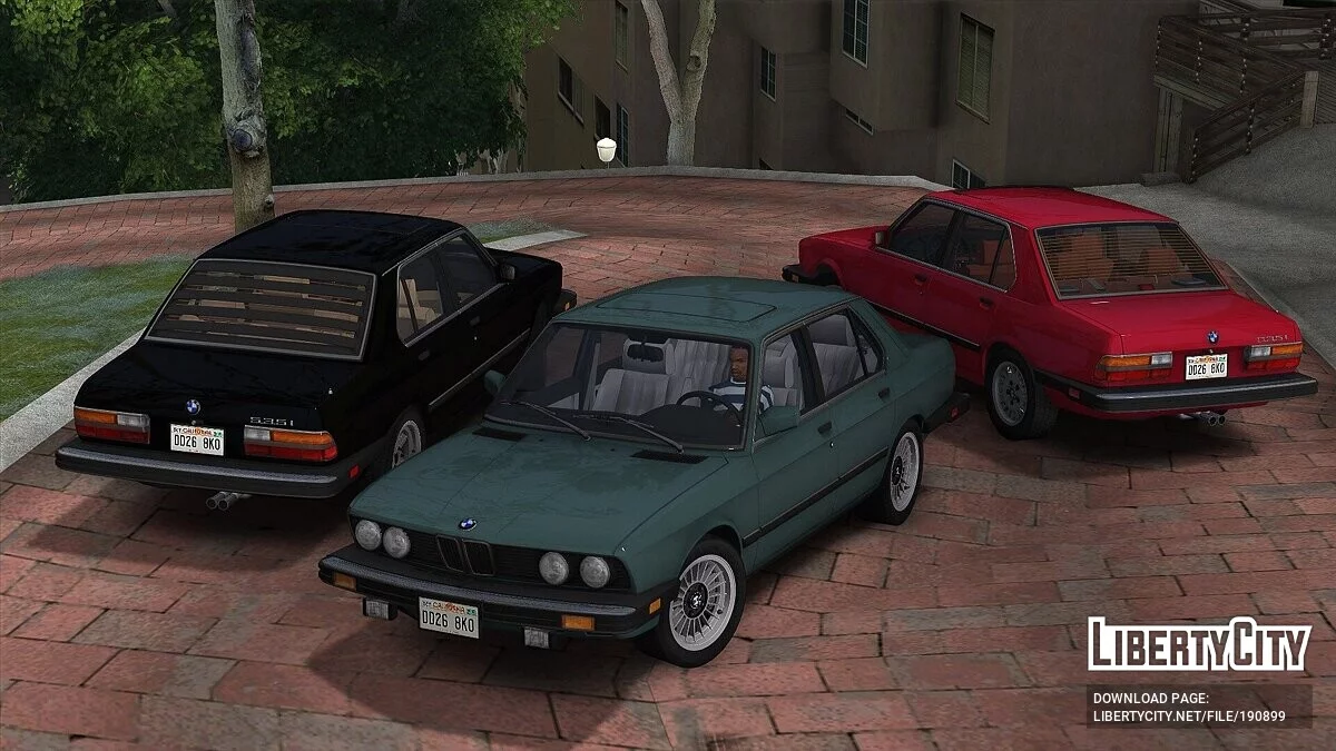 BMW 535i 1988 Us-spec v1.2 / GTA San Andreas