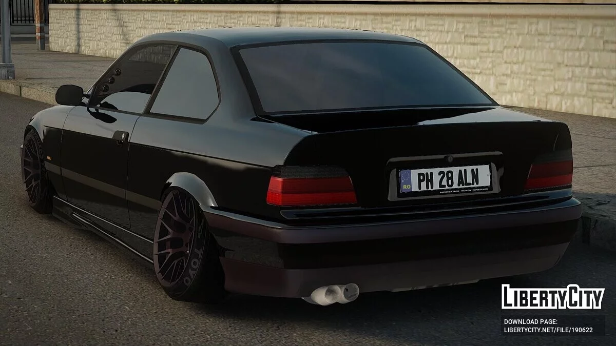 BMW E36 Stanced-Hella / GTA San Andreas