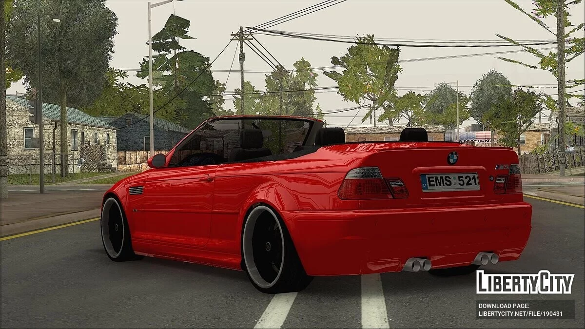 BMW E46 Cabriolet / GTA San Andreas