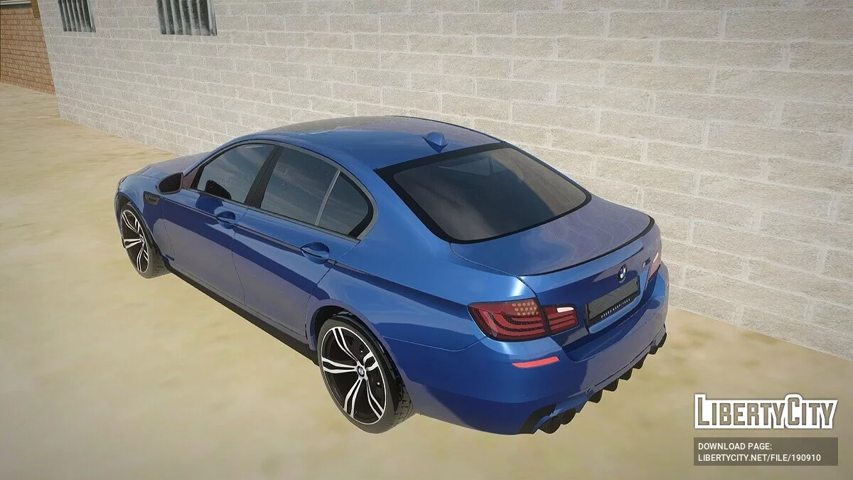 BMW M5 F10 / GTA San Andreas