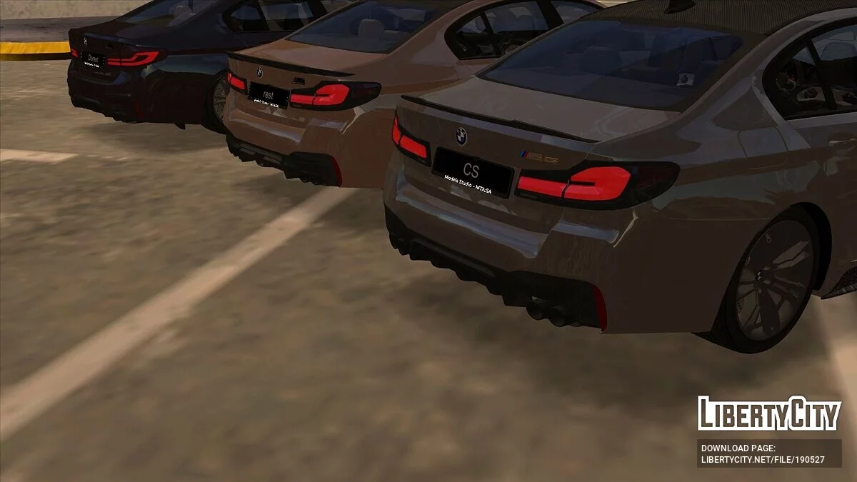 BMW M5 F90 / GTA San Andreas
