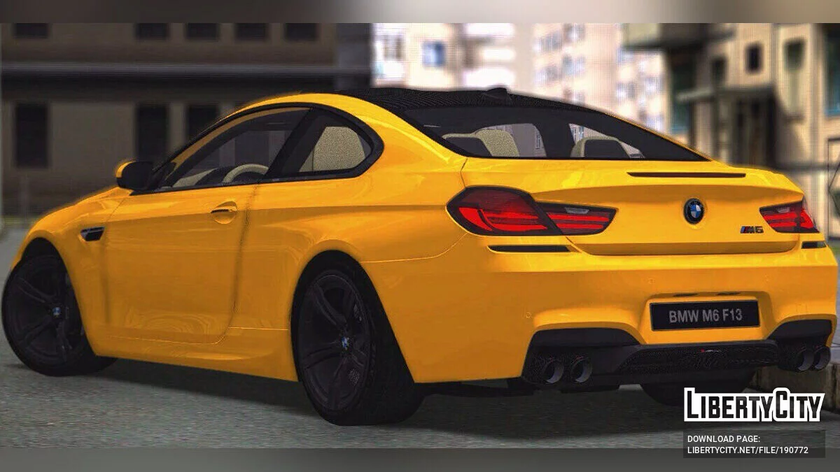 BMW M6 F13 / GTA San Andreas
