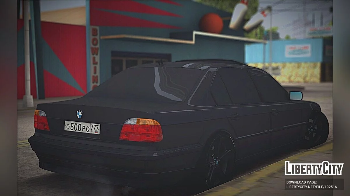 BMW 750i E38 / GTA San Andreas