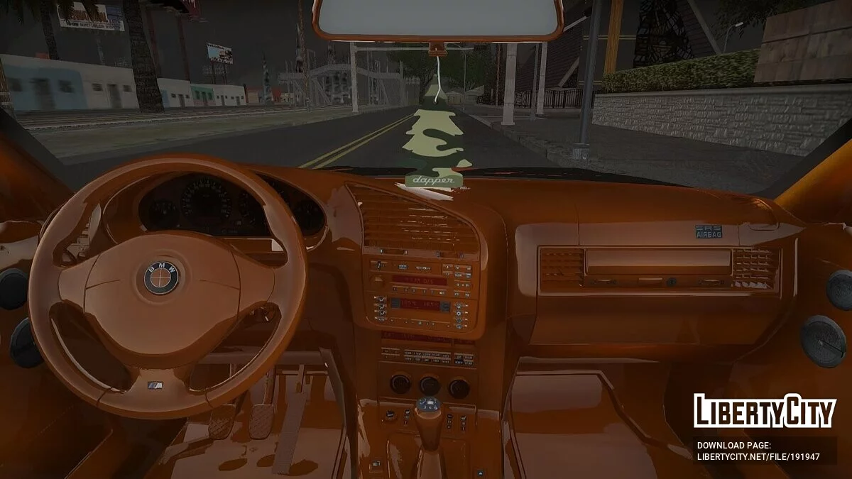 BMW E36 Coupe ORANGE Drift / GTA San Andreas