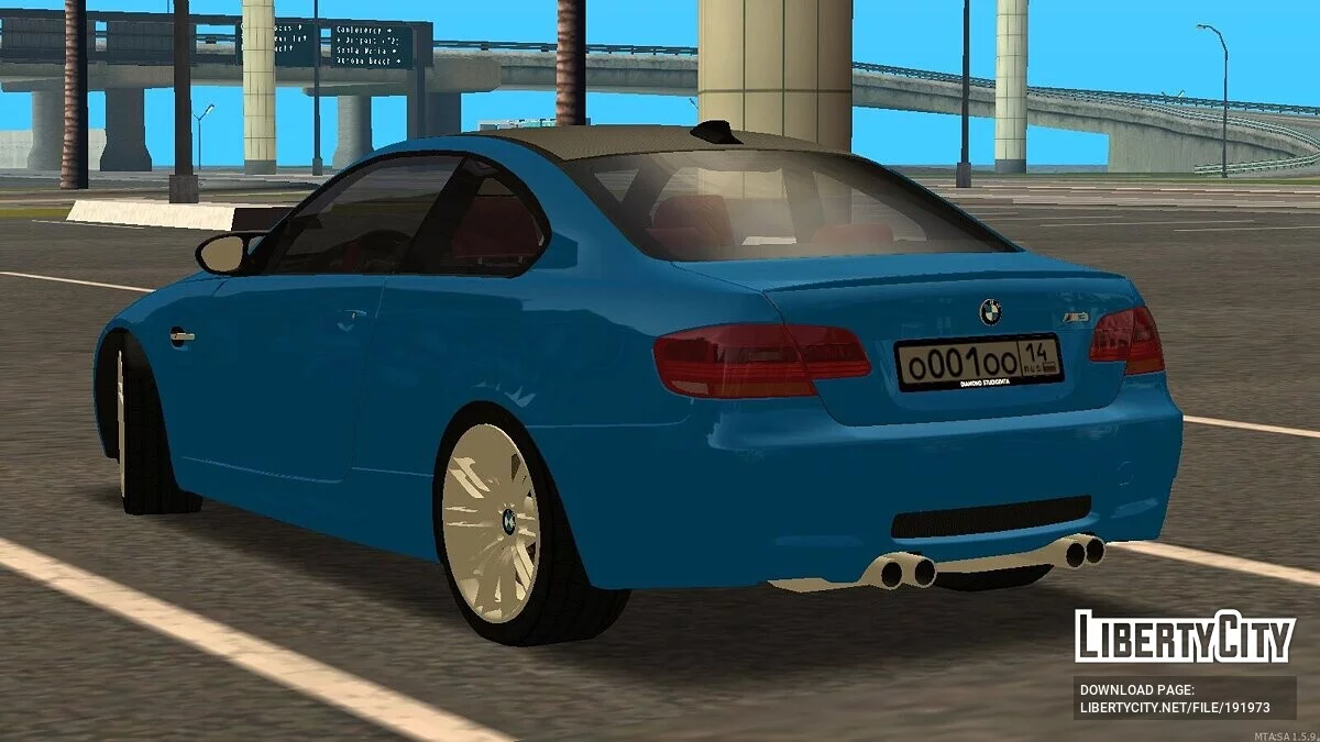 BMW M3 E92 + CCD / GTA San Andreas